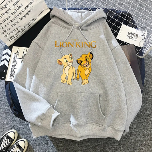 Women's Lion King Hakuna Matata Hoodie - 90s Anime Sweatshirt