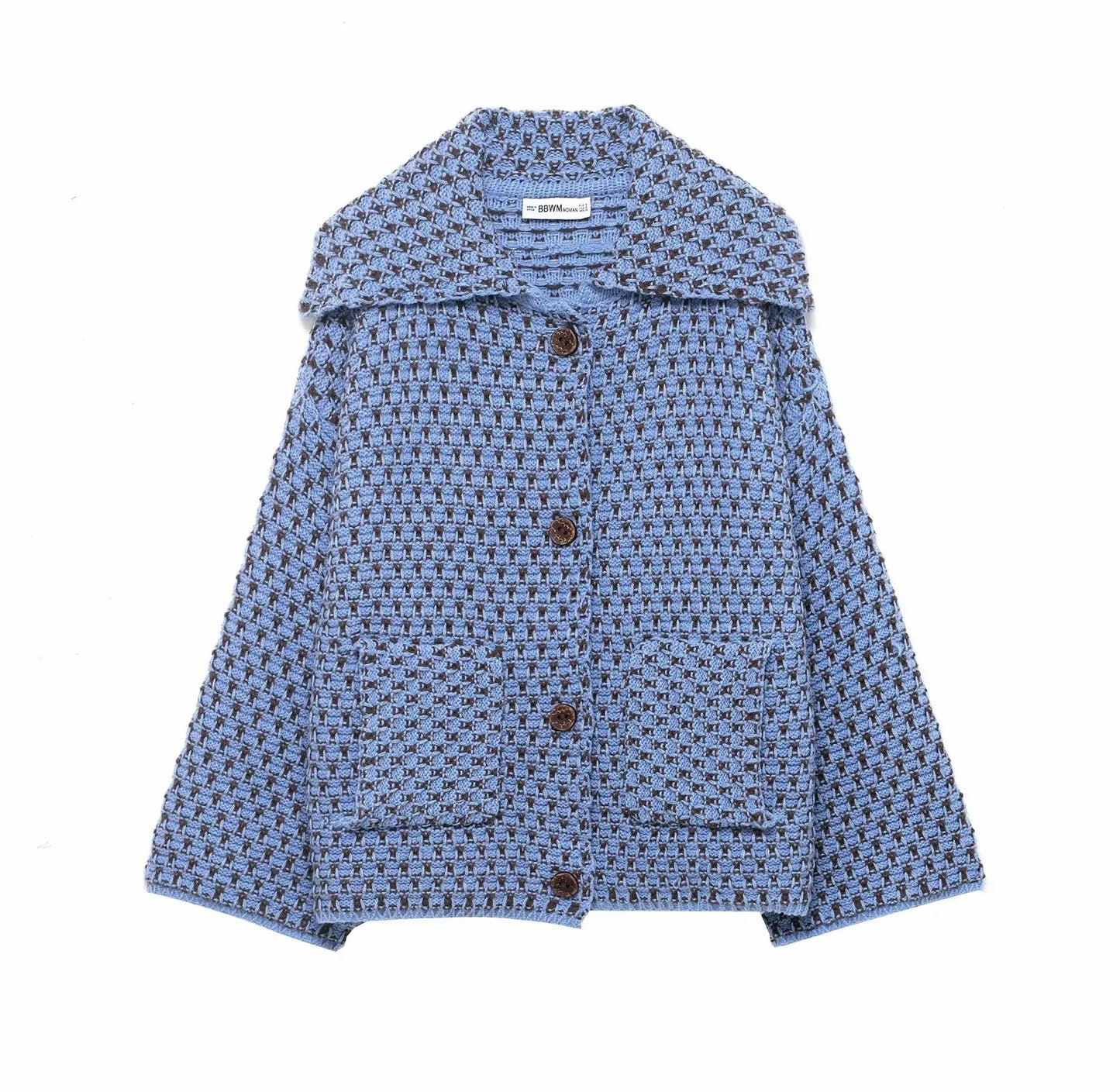 Women's Autumn Sweater Cardigan - Elegant Long Sleeve Knit Coat