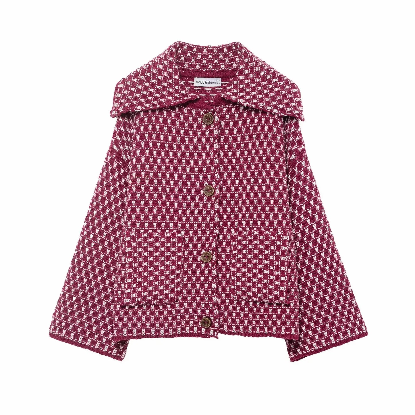 Women's Autumn Sweater Cardigan - Elegant Long Sleeve Knit Coat