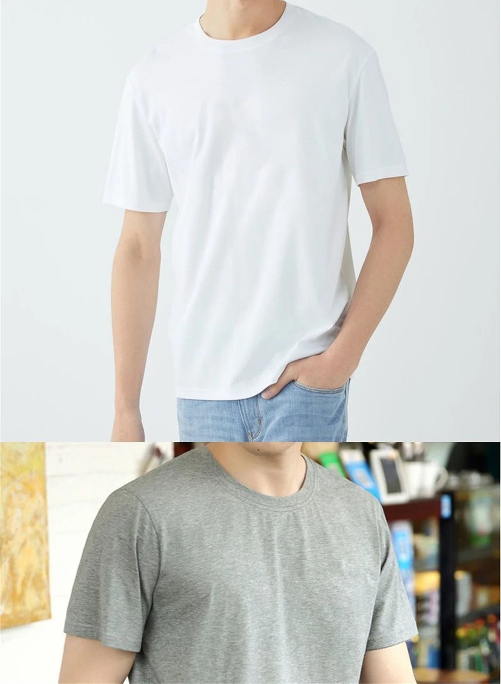 2-Pack 100% Cotton T-Shirts - Unisex