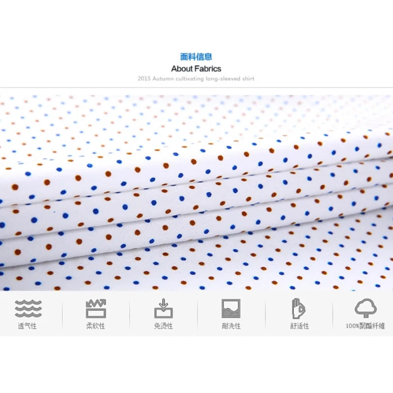 Men Printed Long Sleeve Dress Shirt