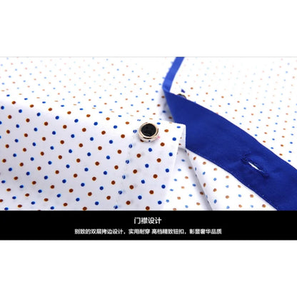 Men Printed Long Sleeve Dress Shirt