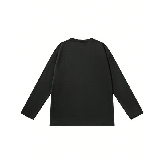 Men 100% Cotton Long Sleeve T-Shirt