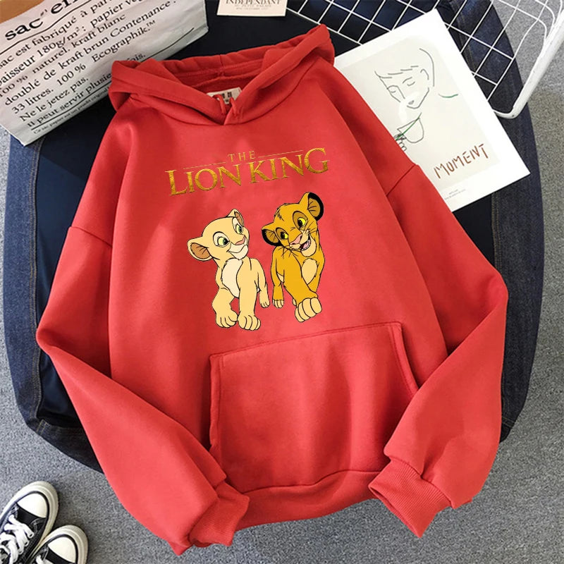Women's Lion King Hakuna Matata Hoodie - 90s Anime Sweatshirt