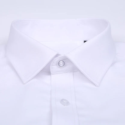 Men 100% Cotton Long Sleeve Dress Shirt