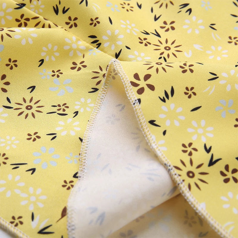 Women's Floral Print Camisole Dress - Summer Casual Mini Dress