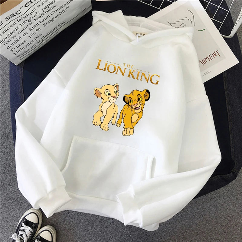 Women's Lion King Hakuna Matata Hoodie - 90s Anime Sweatshirt