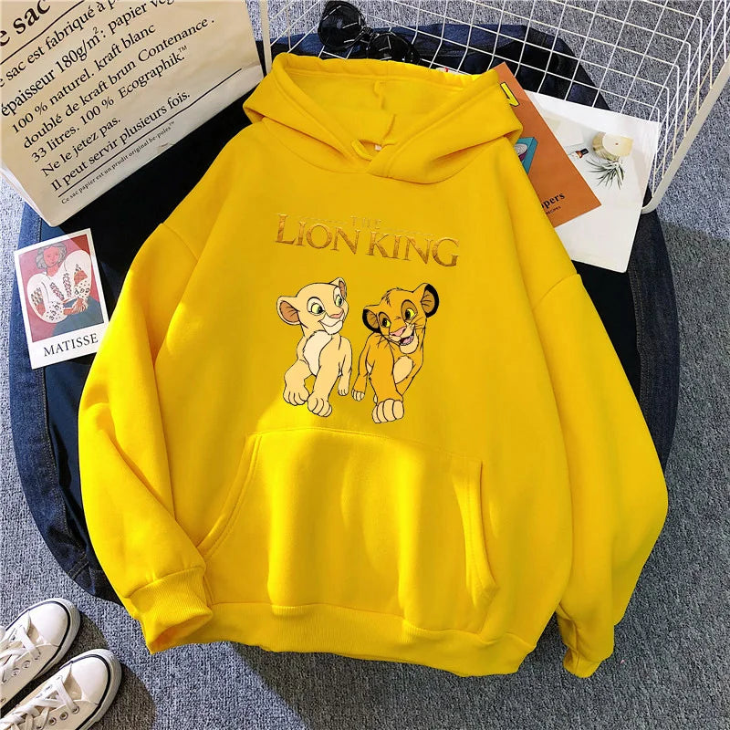 Women's Lion King Hakuna Matata Hoodie - 90s Anime Sweatshirt
