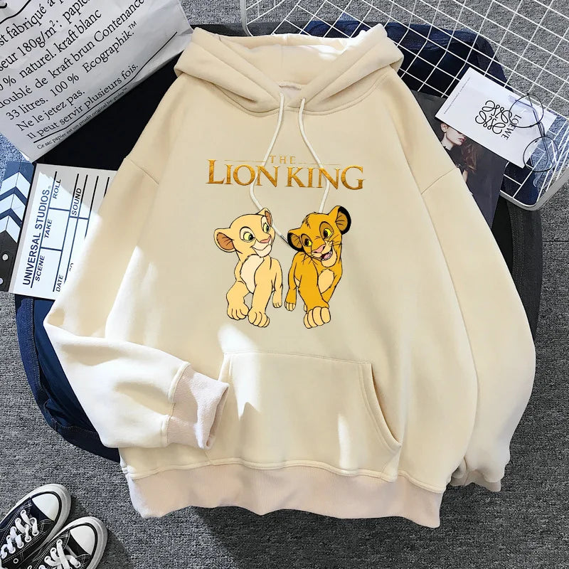 Women's Lion King Hakuna Matata Hoodie - 90s Anime Sweatshirt