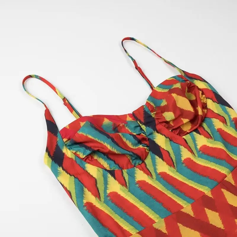 2026 Summer New Arrival Women's Strapless Dress Stylish and Elegant Printed A-line Maxi Dress Casual Vacation Beach Dresses