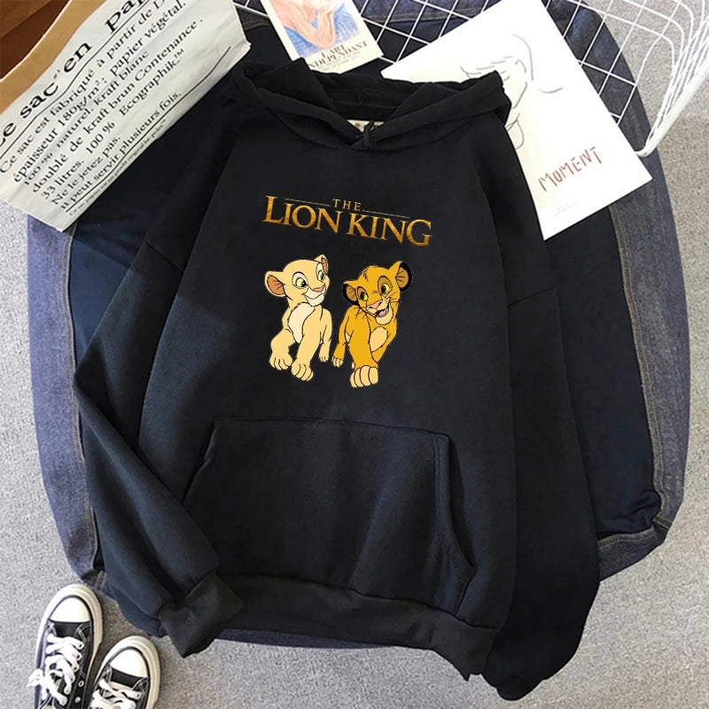Women's Lion King Hakuna Matata Hoodie - 90s Anime Sweatshirt